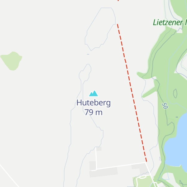 Map of Huteberg