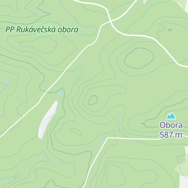 Map of Jiroušův vrch