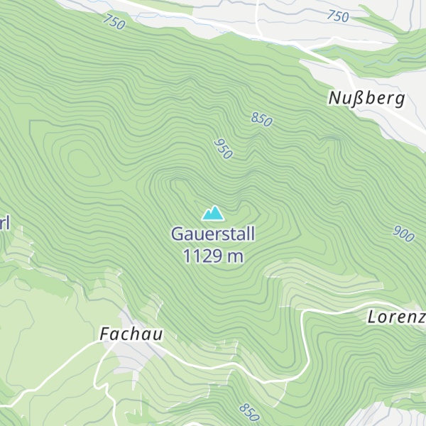 Map of Gauerstall
