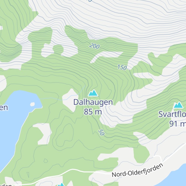 Map of Dalhaugen
