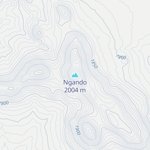 Map of Ngando
