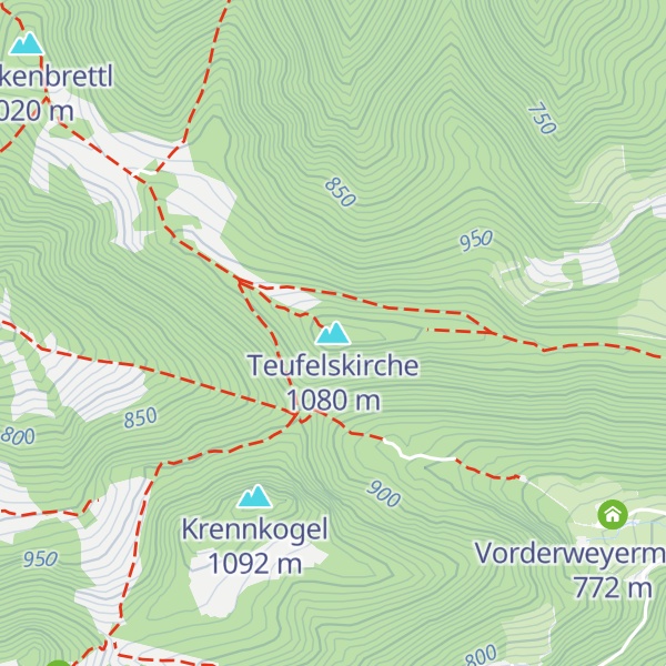 Map of Teufelskirche