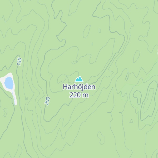 Map of Harhöjden