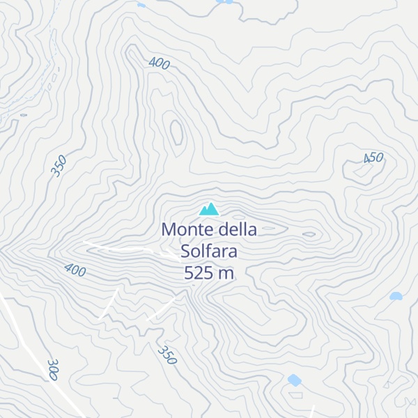 Map of Monte della Solfara