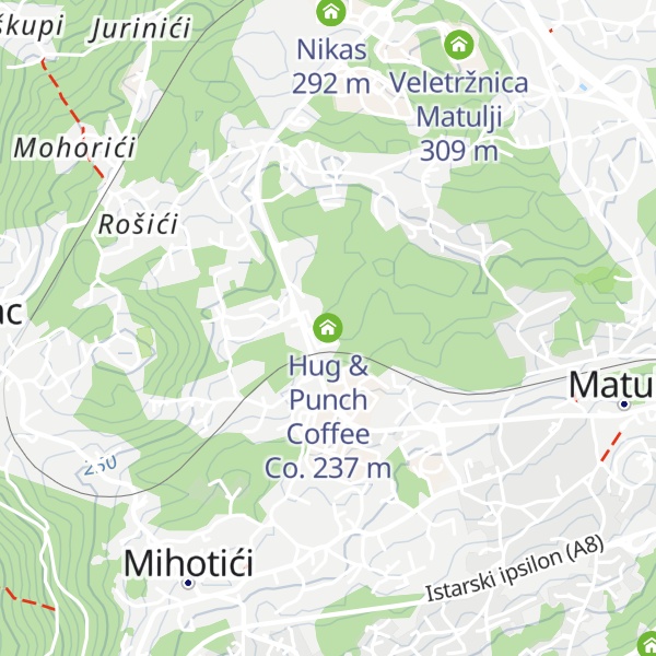 Map of Hug & Punch Coffee Co.