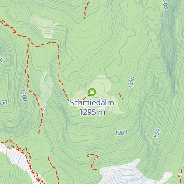 Map of Schmiedalm