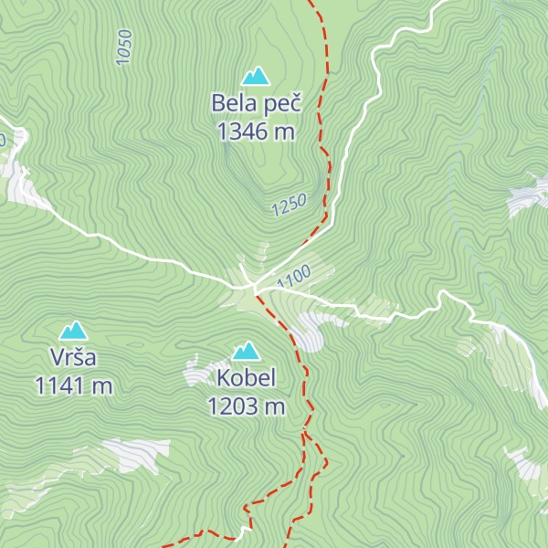Map of Zavetišče na Kalu