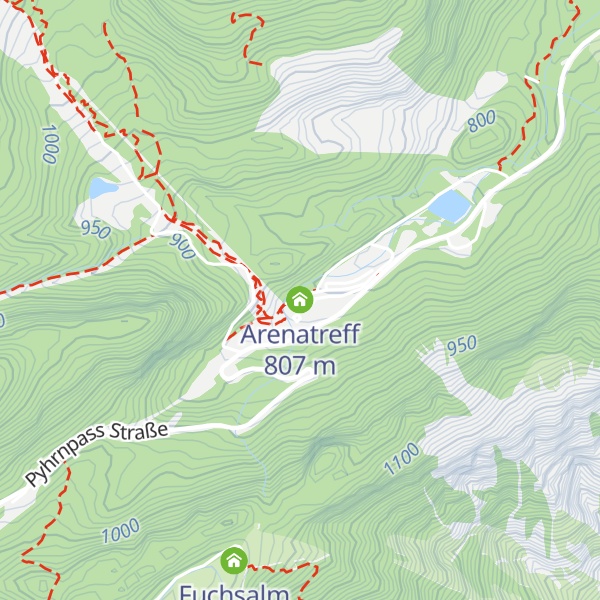 Map of Arenatreff