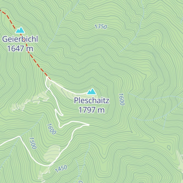 Map of Pleschaitz