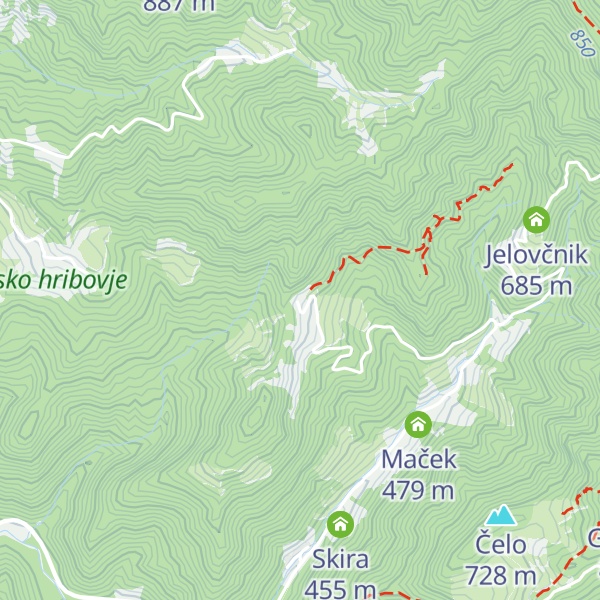 Map of Štirmas