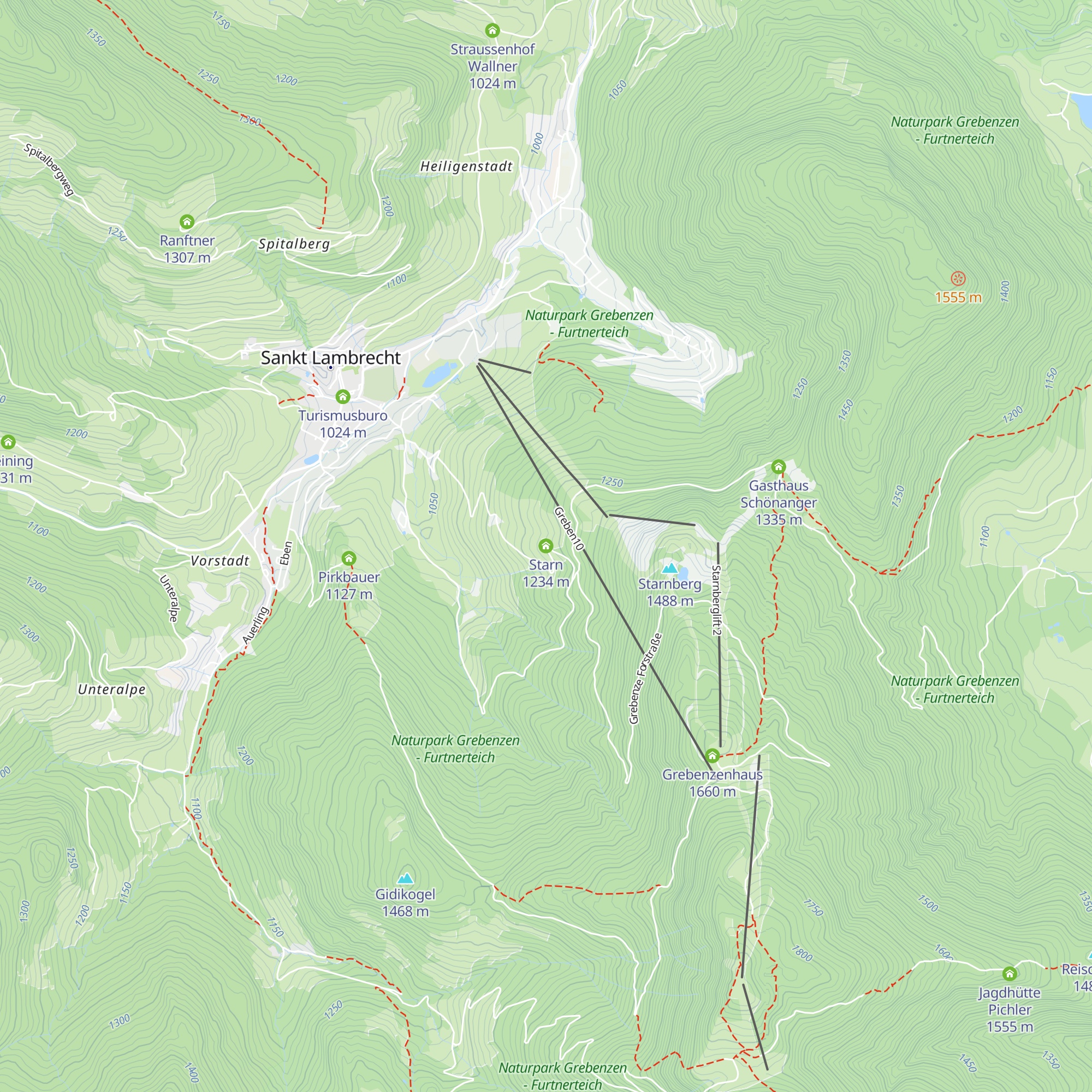 Starn map