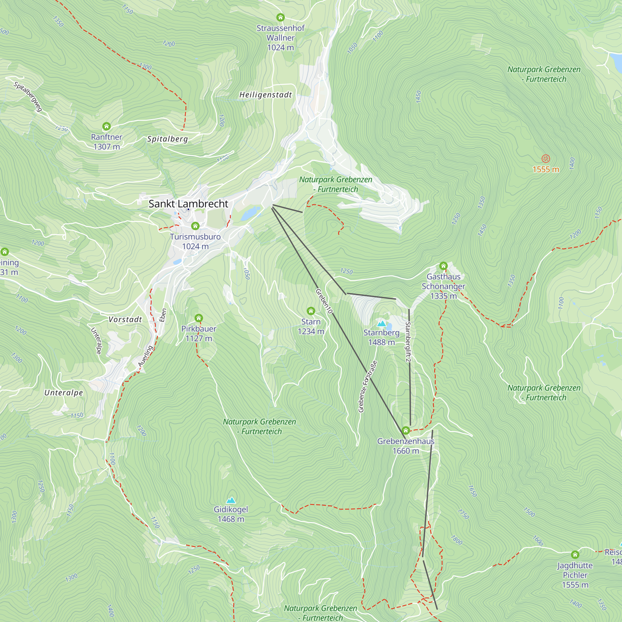 Starn map