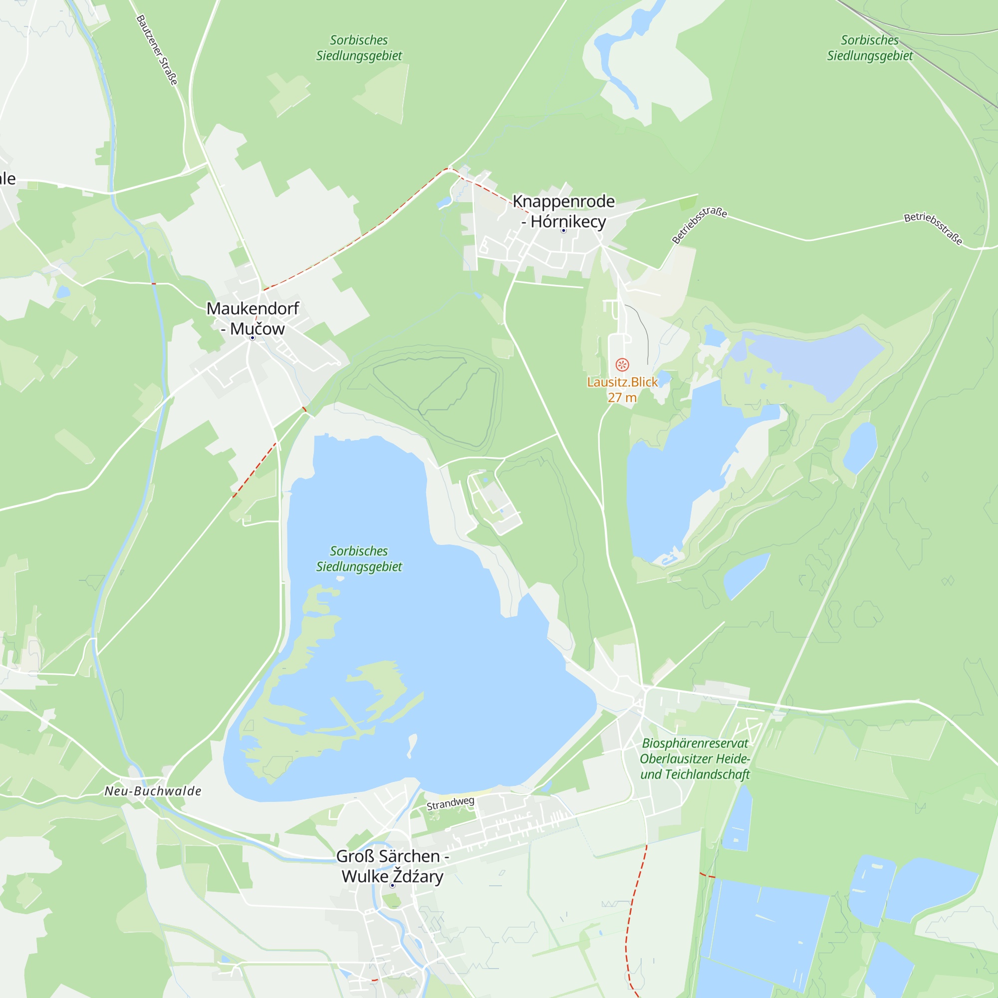 Knappenhütte map