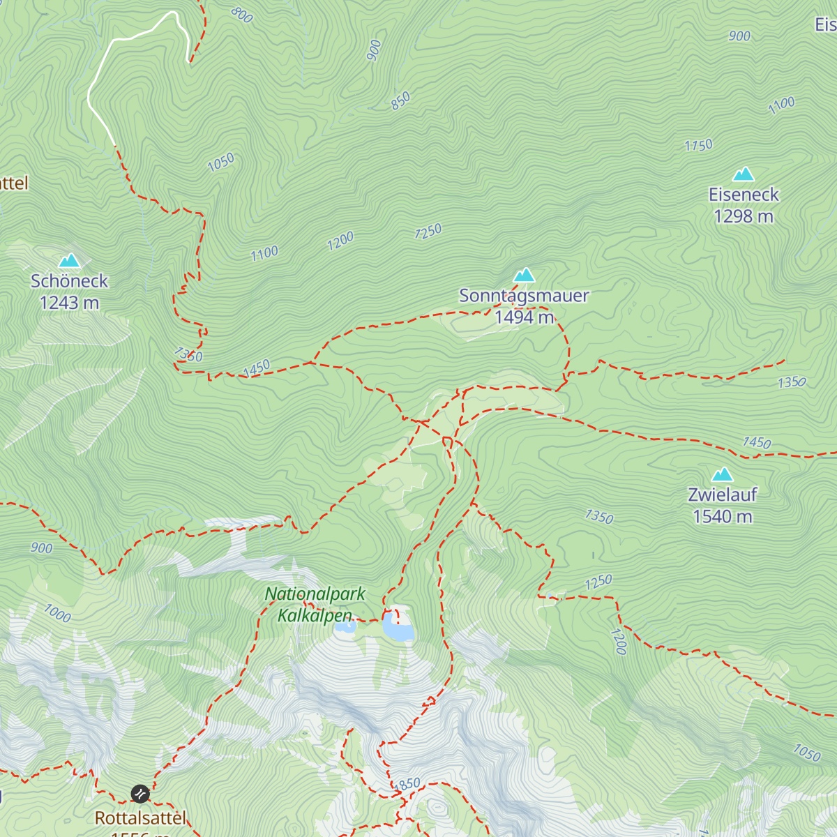 Feichtauhütte map
