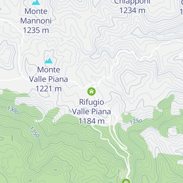 Map of Rifugio Valle Piana
