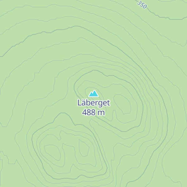Map of Läberget