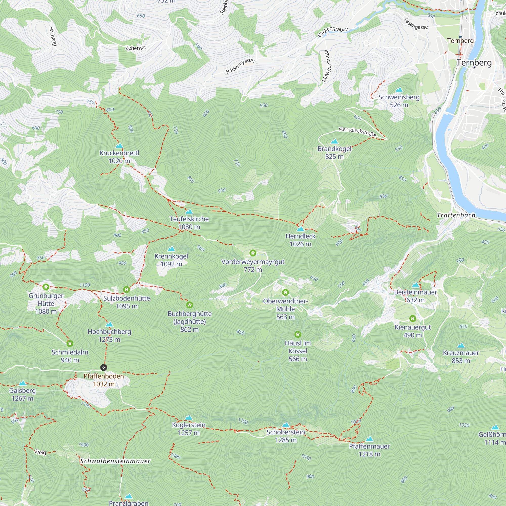 Vorderweyermayrgut map