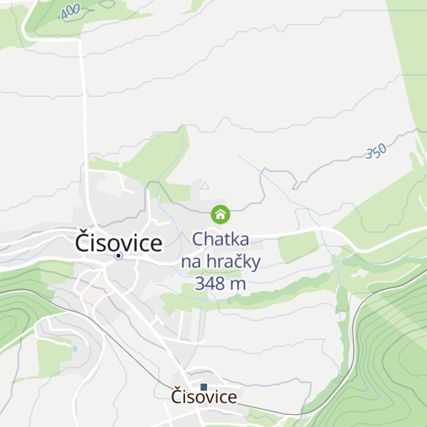 Map of Chatka na ukládání hraček a zahradnického náčiní