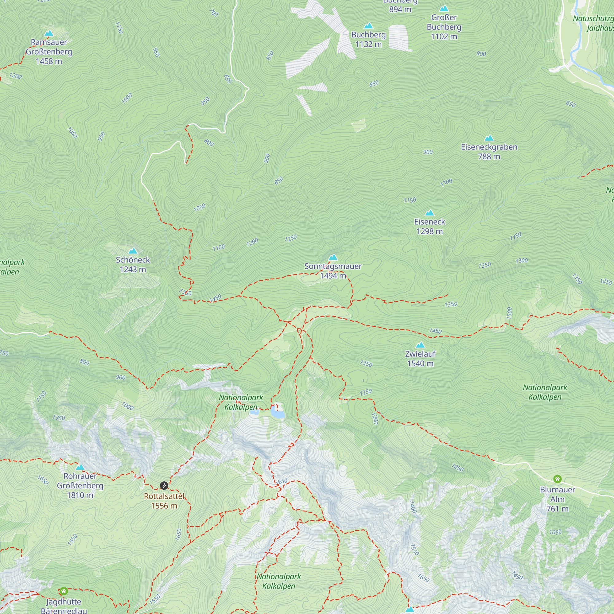 Polz Hütte map
