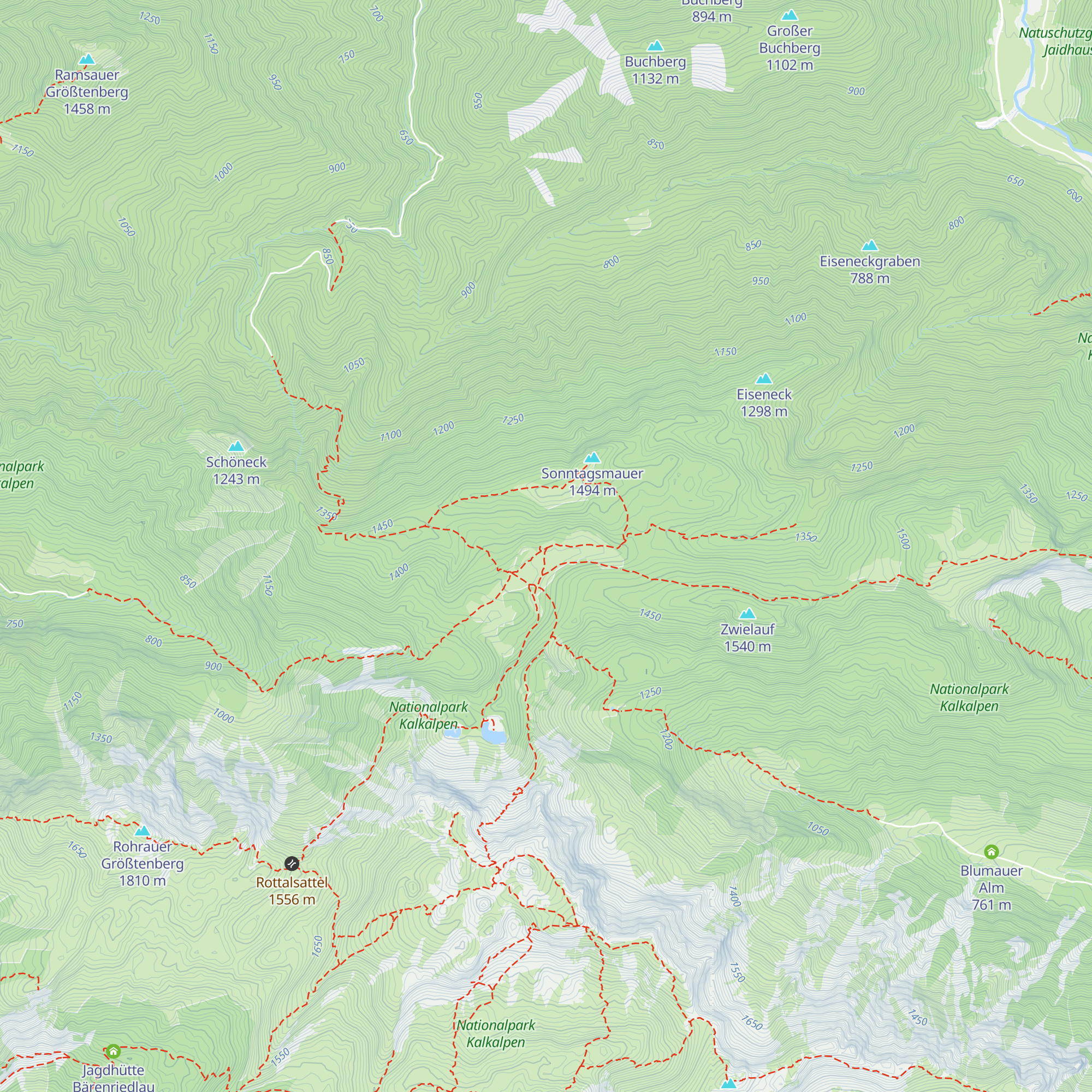 Polz Hütte map