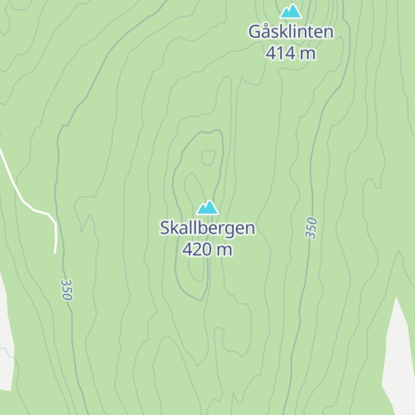 Map of Skallbergen