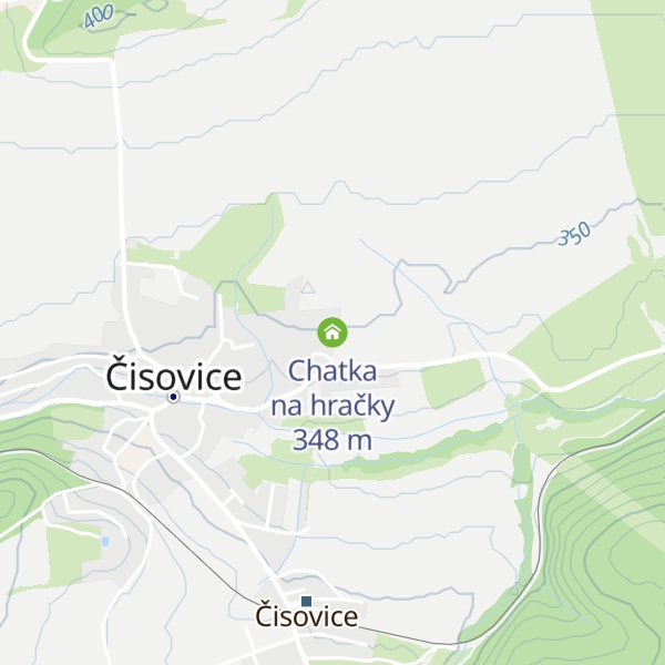 Map of Chatka na hračky