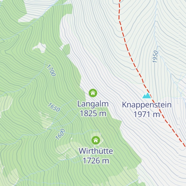 Map of Langalm