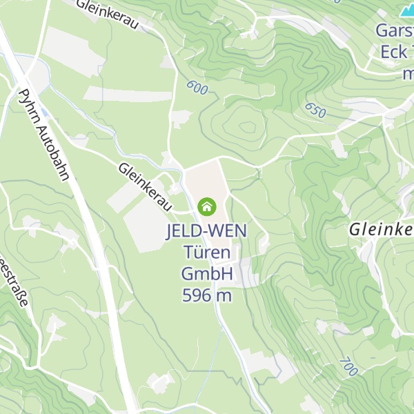 Map of JELD-WEN Türen GmbH