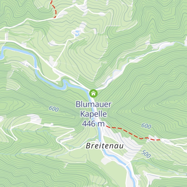 Map of Blumauer Kapelle