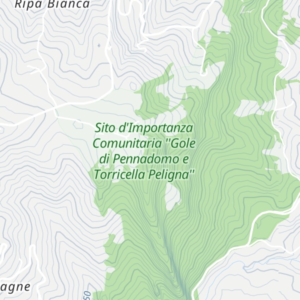 Map of Monte Moresco