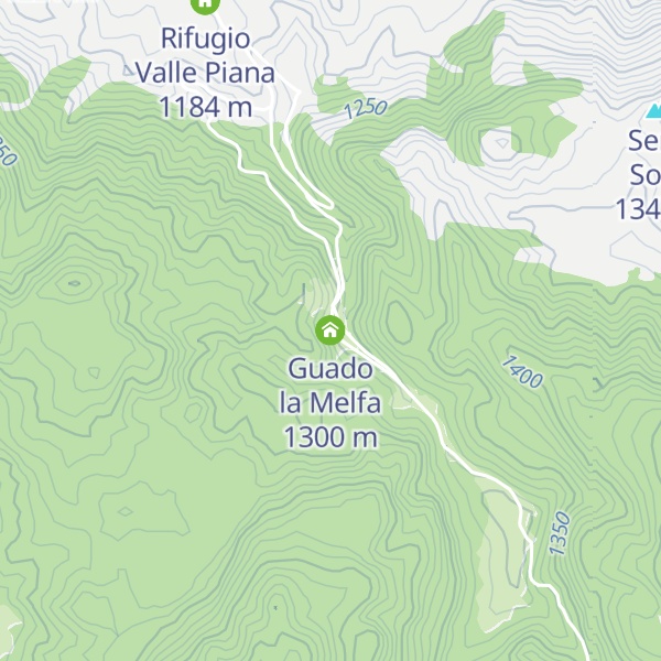 Map of Guado la Melfa