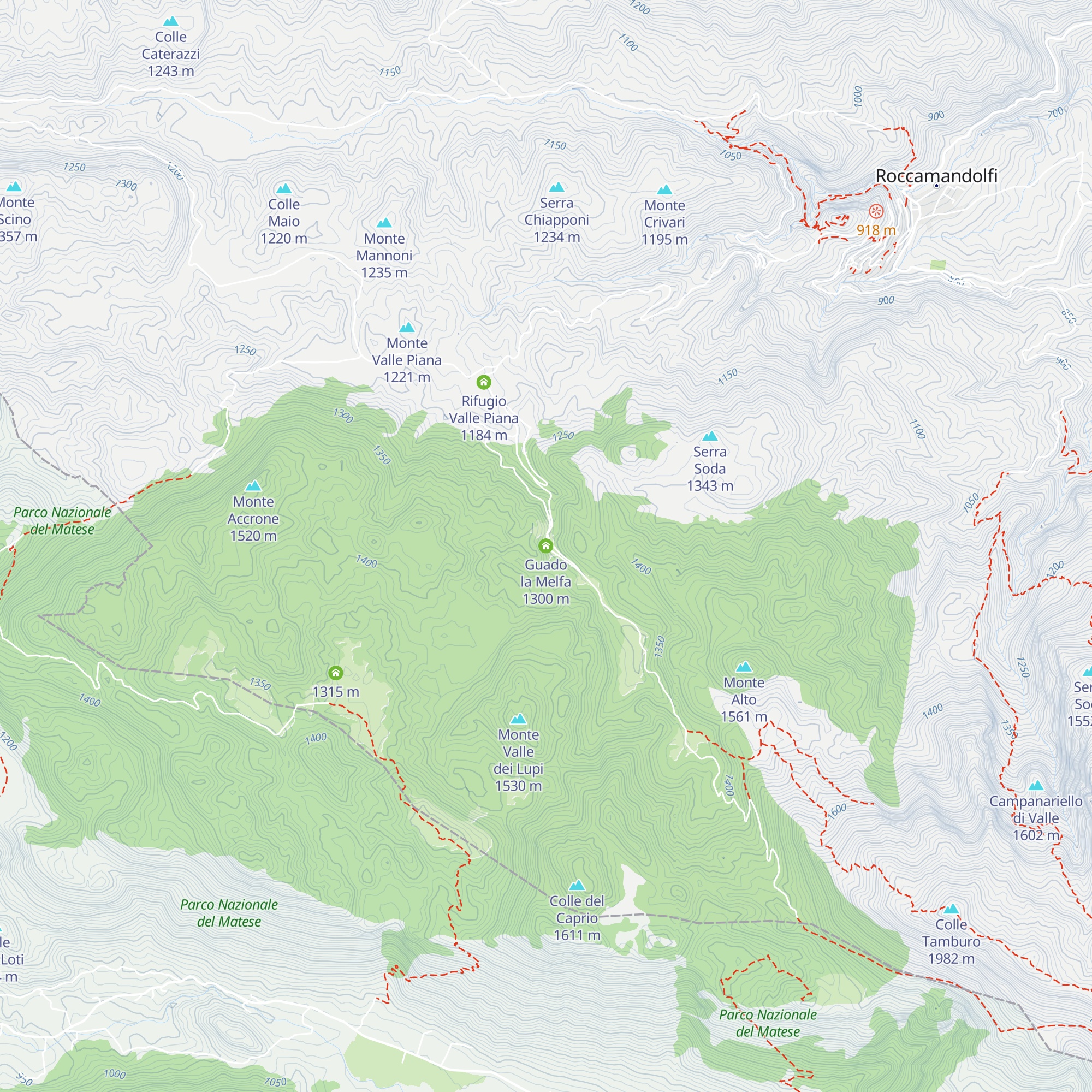 Guado la Melfa map