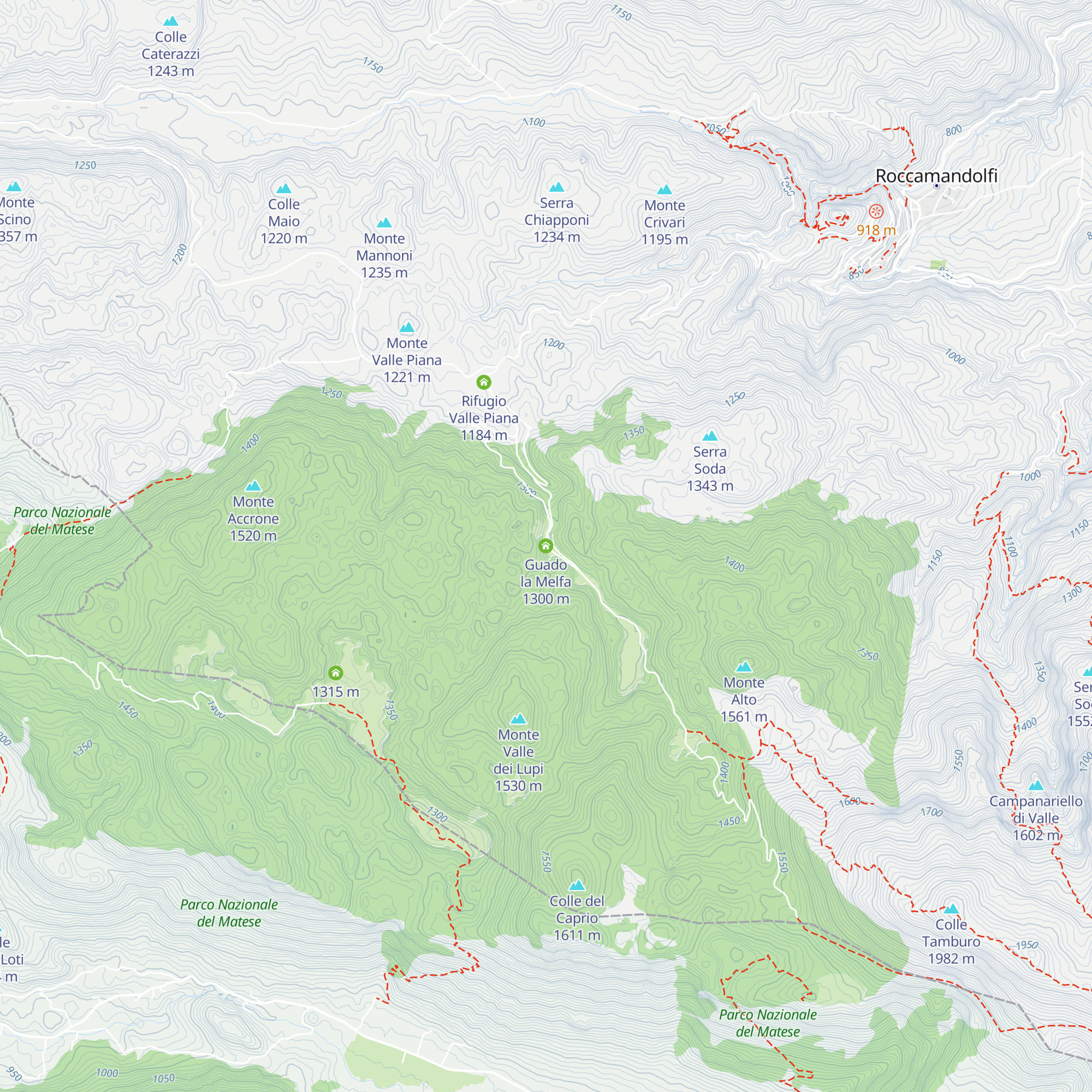 Guado la Melfa map