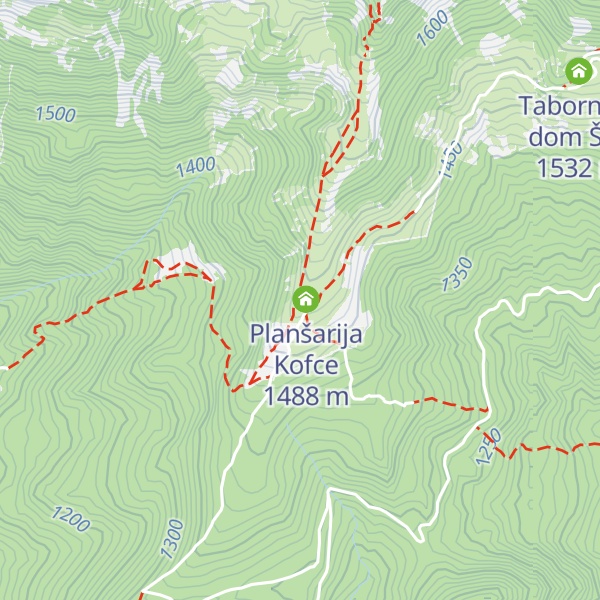 Map of Dom na Kofcah