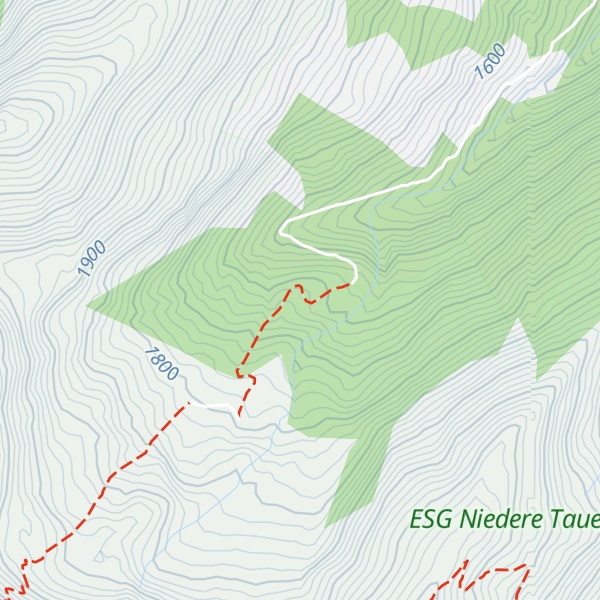 Map of Plättentalhütte