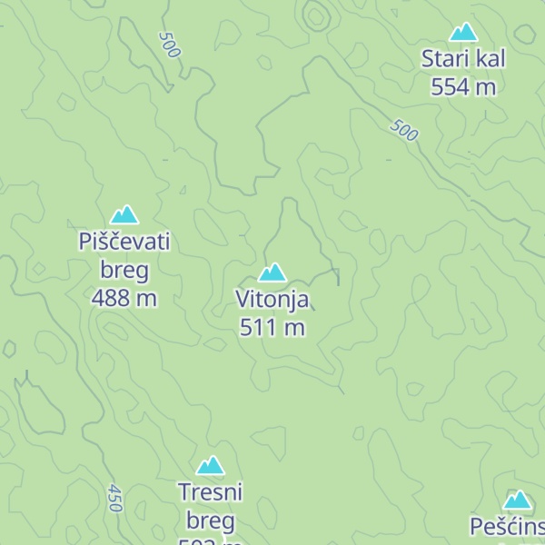 Map of Vitonja