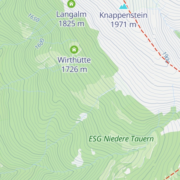 Map of Knapphütte