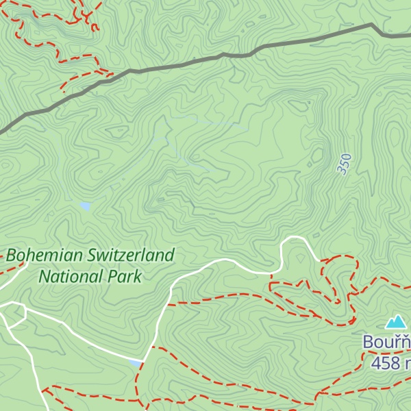 Map of Oltářní kámen