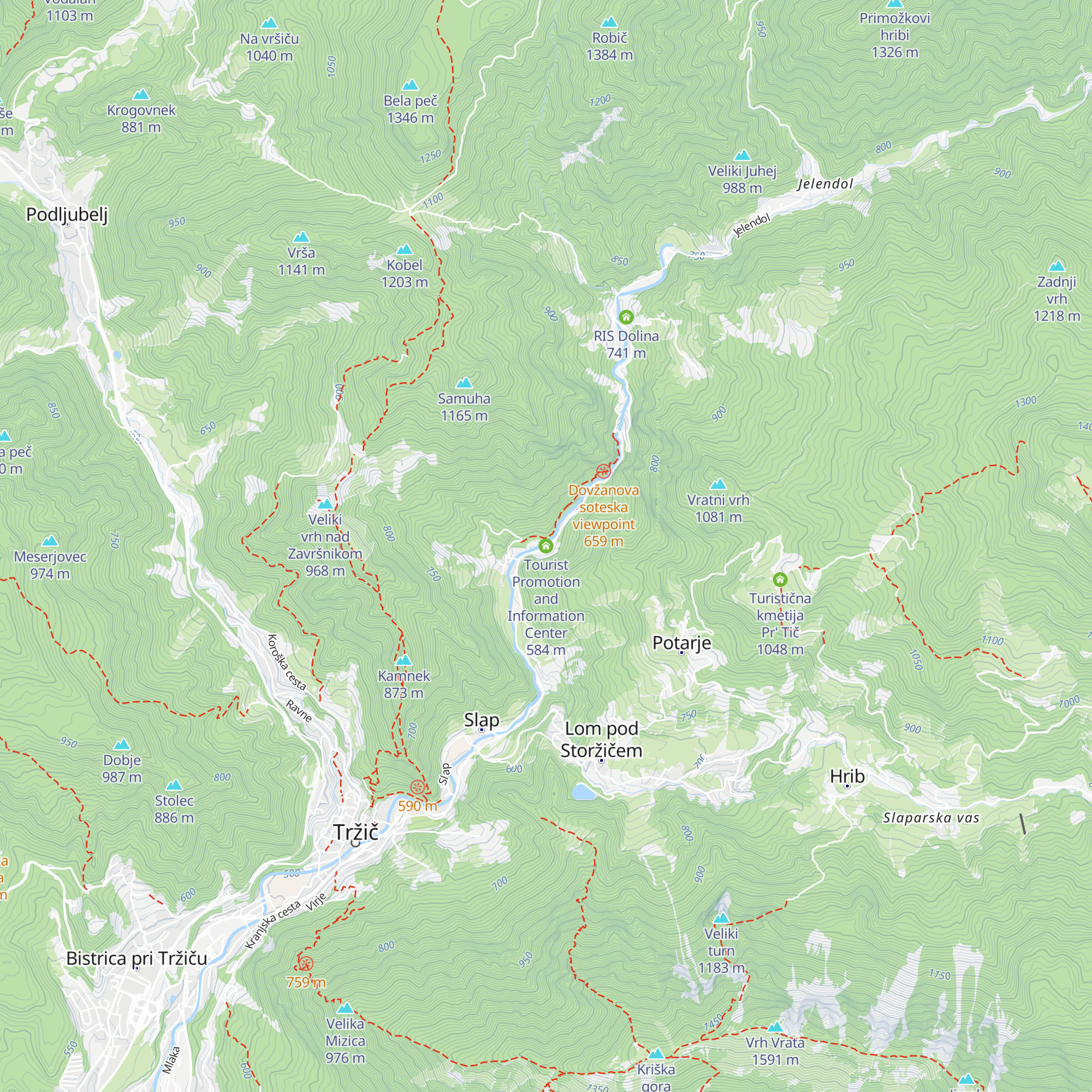 Tourist Promotion and Information Center map