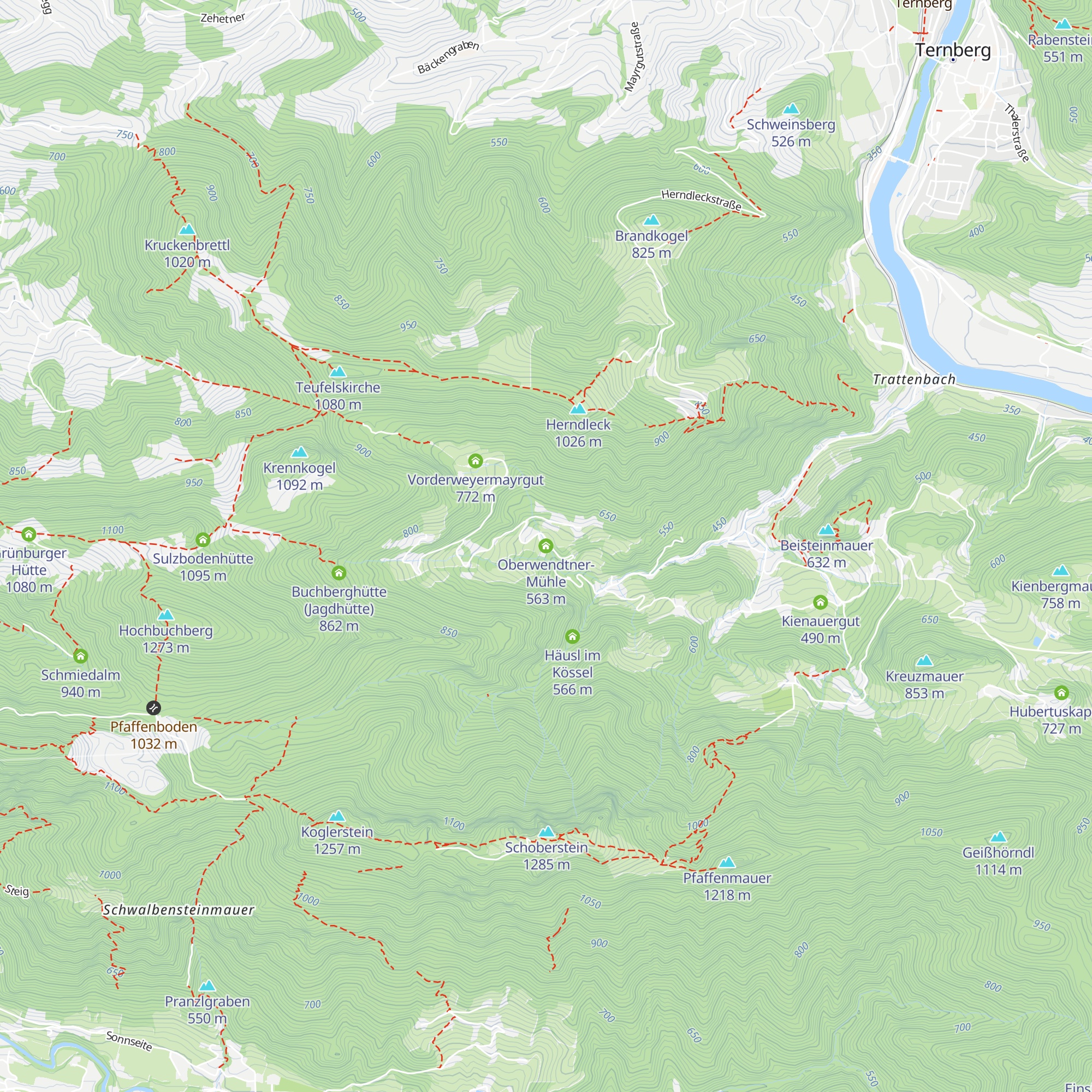 Oberwendtner-Mühle map