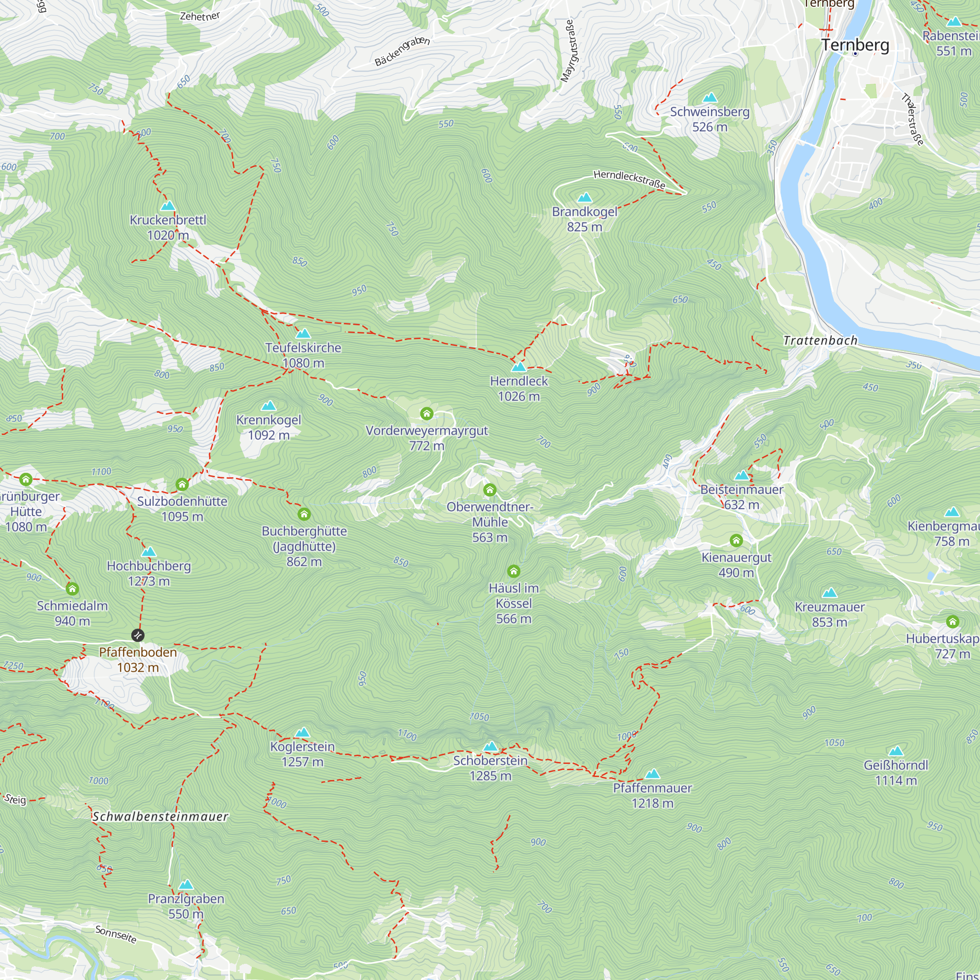 Oberwendtner-Mühle map