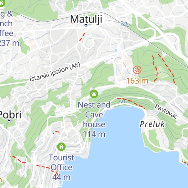 Map of Nest and Cave house