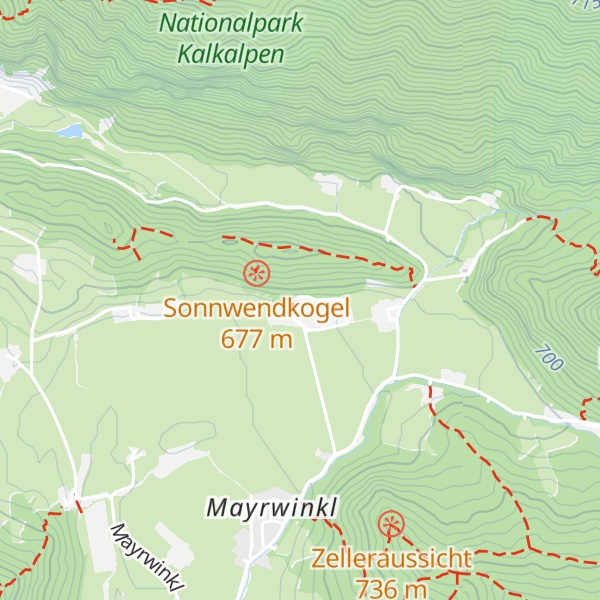 Map of Nationalparkhotel "Villa Sonnwend"