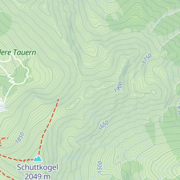 Map of Tiefenkarspitz