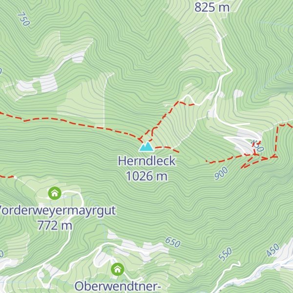 Map of Herndleck