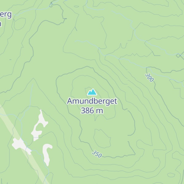 Map of Amundberget