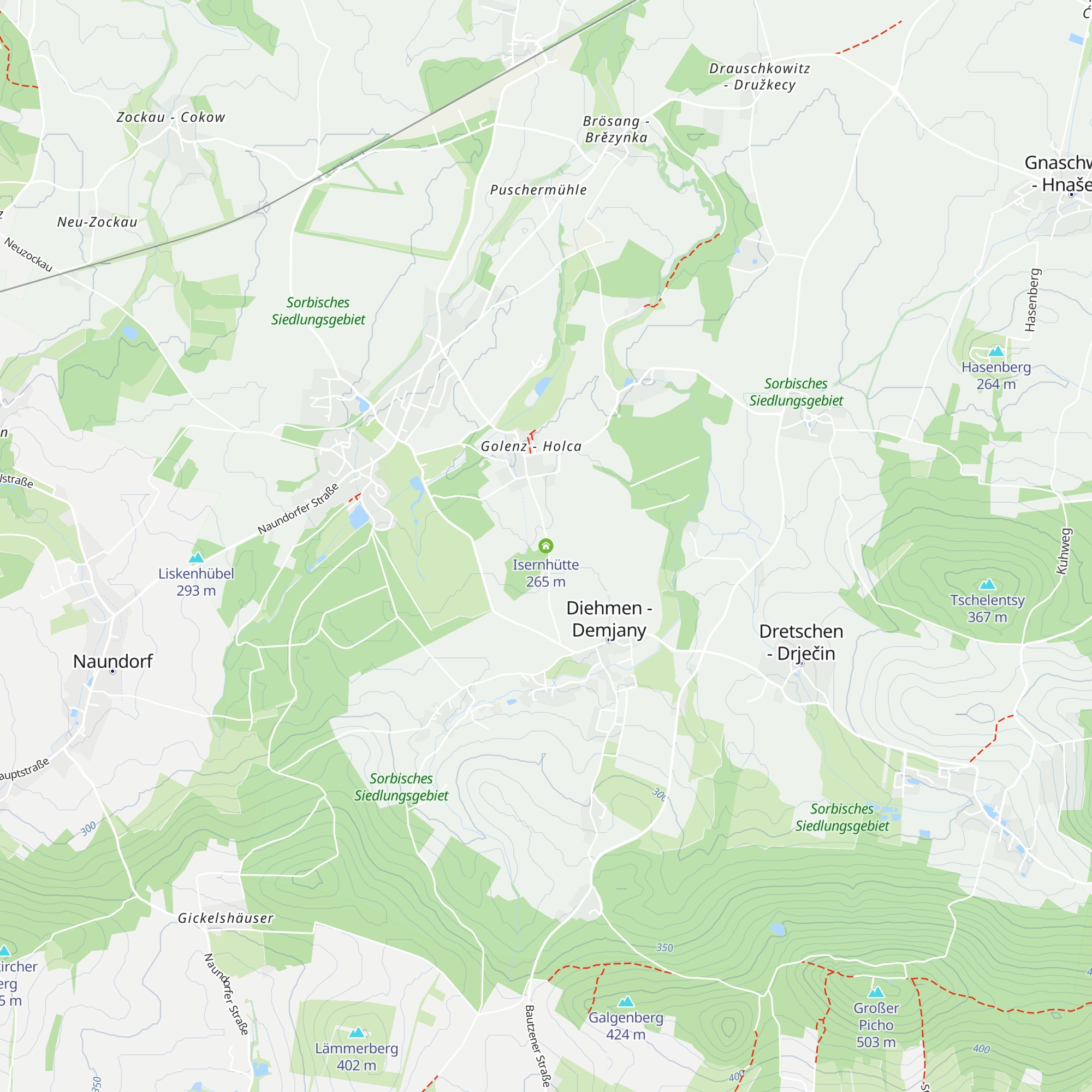 Isernhütte map