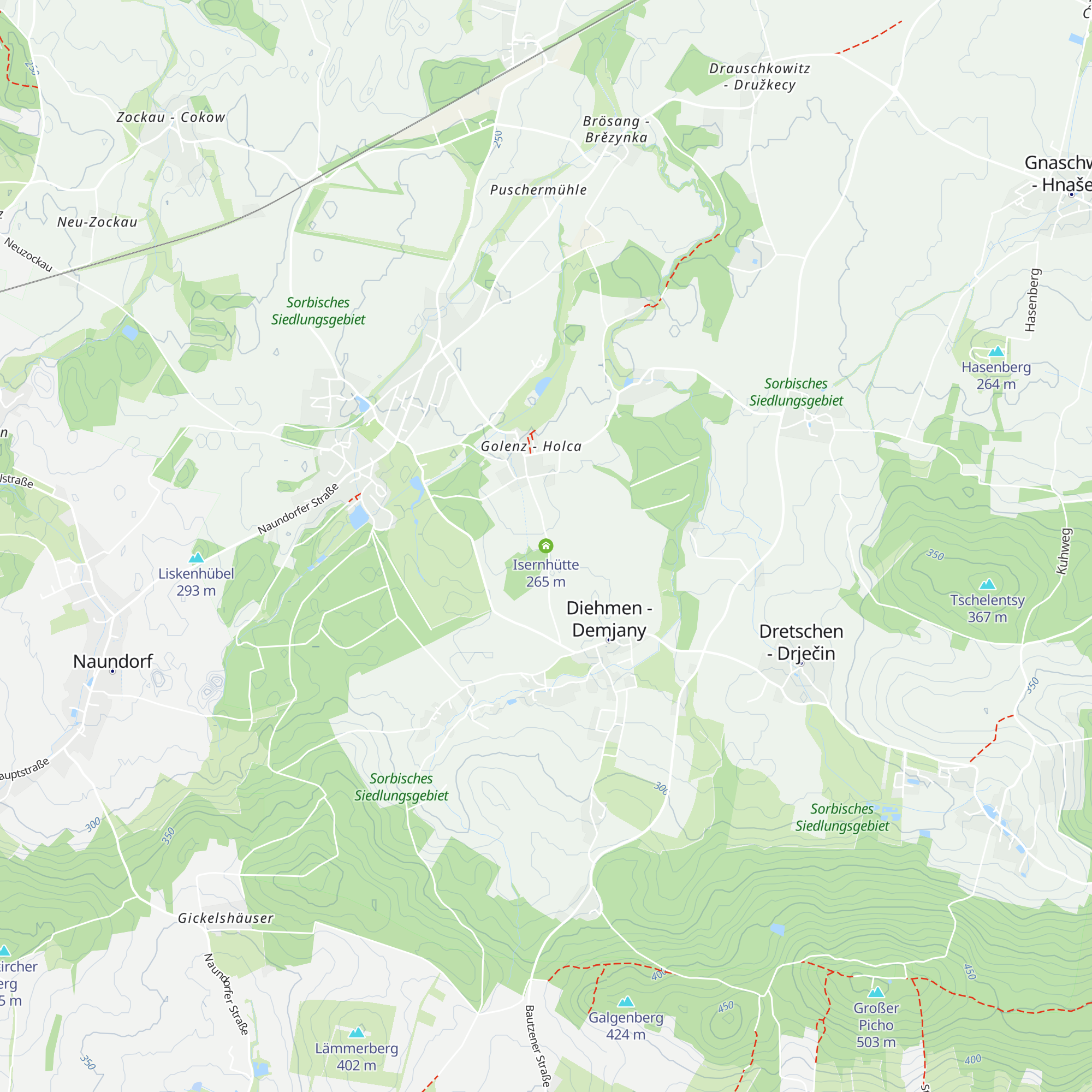Isernhütte map