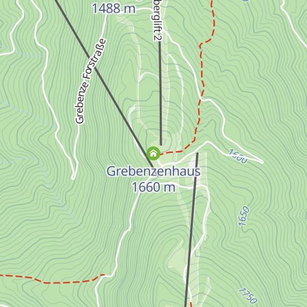 Map of Grebenzenhaus