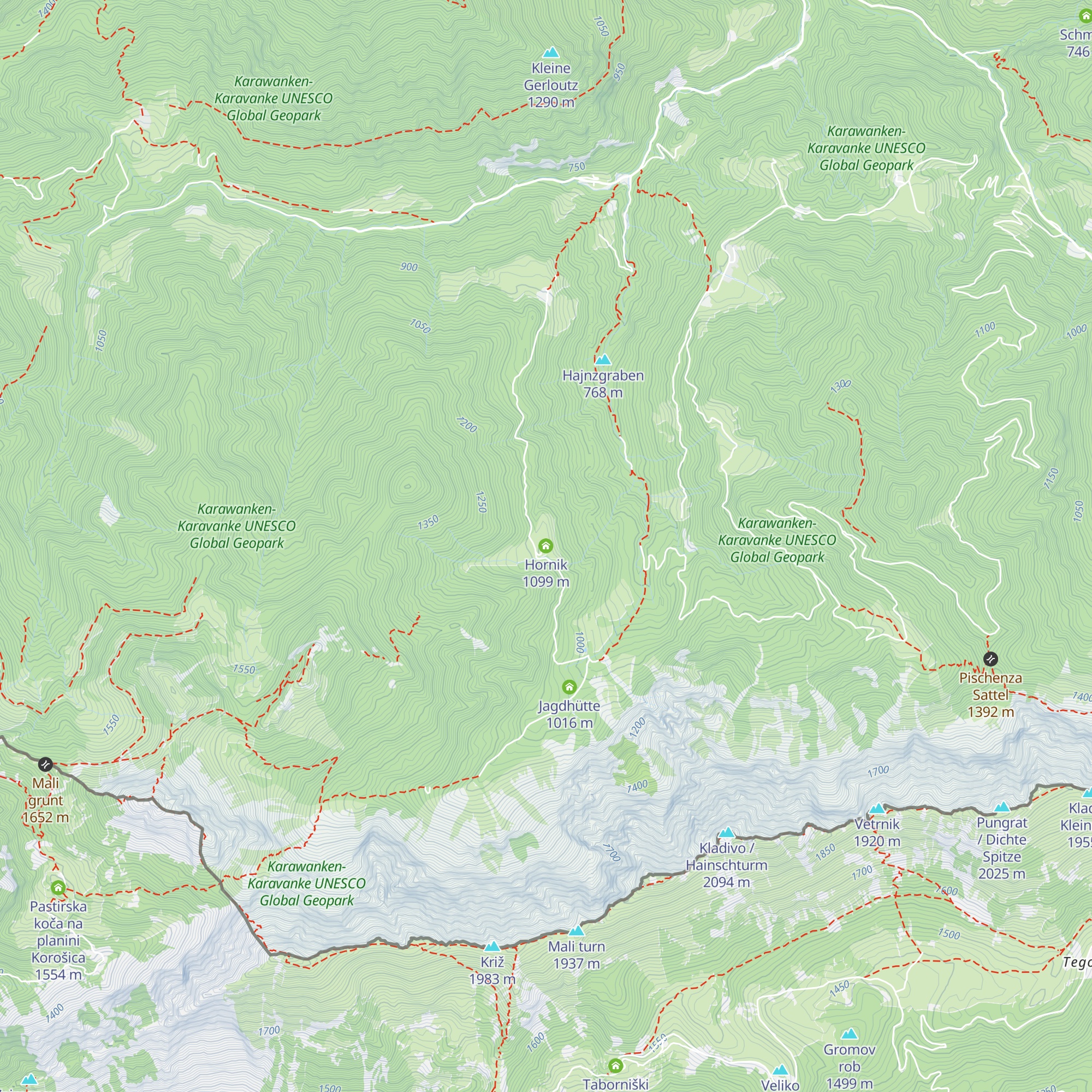 Hornik map